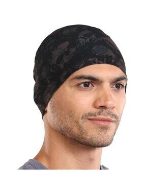 Skull Cap Cooling Helmet Liner Sweat Wicking Beanie Running Cycling Hat